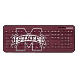 Mississippi State Bulldogs Solid Design Wireless Keyboard