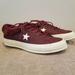 Converse Shoes | Converse One Star Ox Maroon Fur Leather Plush Lined Sneakers, 162602c, 8 Womens | Color: Red | Size: 8