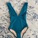 J. Crew Swim | Jcrew J Crew Teal Blue Green One Piece Swim Swimsuit Bathing Suit 6 | Color: Blue/Green | Size: 6