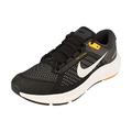 NIKE Air Zoom Structure 24 Men's Road Running Trainers Sneakers Shoes DA8535 (Black/Anthracite/Kumquat/Pure Platinum 003) (Numeric_8)