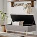 Andeworld End Of Bed Storage Bench,ottoman with storage for living room bedroom bench