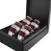 Trupoint Memorials Celebration Of Life Small Keepsake Cremation Urns For Human Ashes - Set Of 4 w/ Case & Bags in Red | Wayfair TPM-KS4-Red