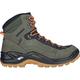 LOWA Herren Multifunktionsstiefel Herren Wanderschuhe Renegade GTX Mid, Größe 43 ½ in FOREST/ORANGE