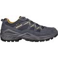 LOWA Herren Multifunktionsschuhe Herren Trekkingschuhe Sirkos EVO GTX LO, Größe 43 ½ in stahlblau/senf