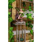 Trinx Caili Fairy Wind Chime, Crystal | 25.5 H x 4.5 W x 3 D in | Wayfair 4045F3C93DDE4C9889C7508DA105968F