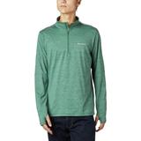 Columbia Shirts | Columbia Men's Xxlarge Xxl Green Omni Tech Trail ¼ Zip Long Sleeve | Color: Green | Size: 2xl