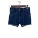 American Eagle Outfitters Shorts | American Eagle Outfitters Aeo Womens Denim Midi Shorts Size 0 Fray Hem Stretch | Color: Blue | Size: 0