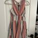American Eagle Outfitters Dresses | Halter Top Multicolor Sundress | Color: Blue/Pink | Size: Xs
