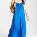 Free People Dresses | Free People Totally Tubular Open Back Cutout Maxi Dress Size M | Color: Blue | Size: M