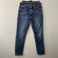 American Eagle Outfitters Jeans | American Eagle Slim Tapered Leg Jeans Men's 30x32 Medium Wash | Color: Blue | Size: 30