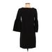 Banana Republic Factory Store Casual Dress - Shift: Black Solid Dresses - Women's Size 0