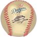 Gavin Lux Los Angeles Dodgers Autographed Gold Leather Baseball
