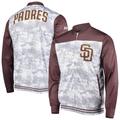 Men's Stitches Brown San Diego Padres Camo Full-Zip Jacket