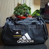 Adidas Bags | Adidas Duffel Bag | Color: Black/White | Size: 19" X 9" X 13"