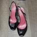 Kate Spade Shoes | Kate Spade Peeptoe Slingback | Color: Black | Size: 7