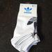Adidas Accessories | Adidas No-Show Socks | Color: Black/White | Size: Shoe Size 5-10