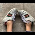 Gucci Shoes | Gucci Ace Low Top Sneakers | Color: Red/White | Size: 6