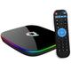 Android TV Box, Q Plus TV Box Android 10.0 mit 2 GB RAM 16 GB ROM H616 Quad Core Cortex-A53 Prozessor Smart TV Box, unterstützt 6 K Auflösung 3D 2,4 GHz WiFi 10/100 m Ethernet USB 2.0 Media Player