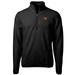 Men's Cutter & Buck Black Oregon State Beavers Team Logo Cascade Eco Sherpa Fleece Quarter-Zip Pullover Jacket