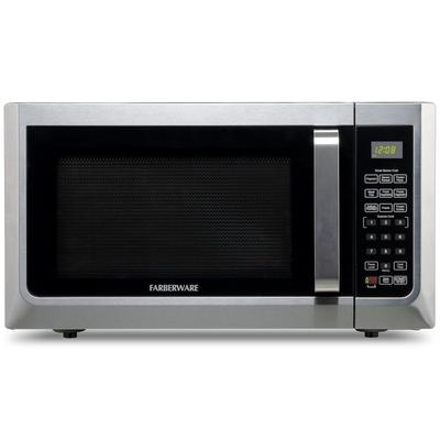 Farberware 1.3 Microwave Oven w LED Light/SENSOR 1100 Watts Stainless