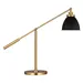 Visual Comfort Studio Wellfleet Dome Desk Lamp - CT1101MBKBBS1