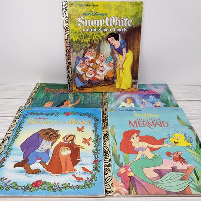 Disney Toys | A Little Golden Book Disney Lot Of 5 | Color: Gold/White | Size: Osbb