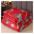 ZZDXW Summer Quilt，Duvet Single Double King Size Four Seasons Duvet Printing Duvet Insert，4.5 Tog，polycotton Fabric Bedding，Down Classic Quilt Anti Allergy And Warm Comforter Bed Coverless Duvet