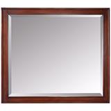 Madison Tobacco 36" Wide Rectangular Wall Mirror