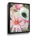 ArtWall Pink Spring Mix Gallery Metal in Green/Pink/White | 32 H x 24 W x 2 D in | Wayfair 9kun007a2432f