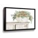 ArtWall Fall Floral Pumpkin White Gallery Canvas, Faux Fur in Brown/Gray/Green | 18 H x 24 W x 2 D in | Wayfair 9jac539a1824f