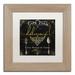 Trademark Fine Art 'La Cuisine III' Framed Vintage Advertisement Canvas | 16 H x 16 W x 0.5 D in | Wayfair ALI4740-W1111MF