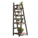 Loon Peak® Carmalita Plant Stand Wood in Black | 2 H x 44 W x 17 D in | Wayfair D673F8B9000C493BA4965DC424001EA0