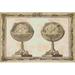 Canora Grey Terrestrial & Celestial Globes Canvas in White | 24 H x 36 W x 1.25 D in | Wayfair B3F9277AA3284352AAD44B4BBE2B7C5E