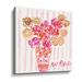 Red Barrel Studio® Boudoir Blooms Gallery Canvas in Pink/White | 24 H x 24 W x 2 D in | Wayfair C0AB2BE8013E450E9E77659327716839