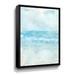Orren Ellis Aqua Waves Gallery Canvas in Blue/Green | 24 H x 18 W x 2 D in | Wayfair 33BB74BA8BE54513A690FA0B5637723C