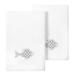 Rosecliff Heights Anamara 2 Piece Turkish Cotton Towel Set Terry Cloth/Turkish Cotton in White | Wayfair BFA06A5A8A2D48748D8A7A092D786418