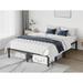 Alwyn Home Steel Twin Size Platform Bed Frame Metal in Black | 14 H x 71.5 W x 83.5 D in | Wayfair 021E65D10E974B248529B076165ADAD4