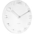 Karlsson - Horloge Edge Blanc Blanc