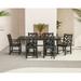POLYWOOD Chippendale 7-Piece Farmhouse Dining Set - N/A