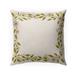 SUMMERTIME IVORY SQUARE Indoor|Outdoor Pillow By Kavka Designs