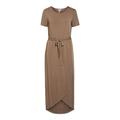 Object Damen Objannie Nadia S/S Dress Noos Kleid, Fossil, M EU