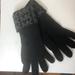 Michael Kors Accessories | Michael Kors Mk Knit Gloves Black Charcoal Gray | Color: Black/Gray | Size: Os