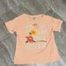 Anthropologie Shirts | Anthropologie Graphic Tee. Peach In Color. | Color: Orange | Size: Xs