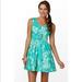 Lilly Pulitzer Dresses | Lilly Pulitzer Size 4 Parker Dress Lagoon Birds And The Bees Print | Color: Blue/Green | Size: 4