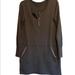 Athleta Dresses | Athleta Azalia Gray Sweater Dress S 1/4 Zip Tunic Pullover Long Sleeve 2 Pockets | Color: Gray | Size: S