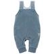 Pinokio Baby Dungarees Romantic, 80% cotton, 20% polyester, blue velour, Girls Gr. 56-86 (62)