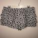 Urban Outfitters Shorts | Kimchi Blue/Urban Outfitters Floral Ruffle Shorts Size 8 | Color: Blue/Tan | Size: 8