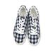 J. Crew Shoes | J. Crew Road Trip Sneakers Canvas Lace Up Gingham | Color: Blue/White | Size: 9