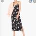 J. Crew Dresses | Jcrew Printed Slip Dress | Color: Black/Pink | Size: Xxs