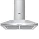 COMFEE' 60 cm Chimney Cooker Hood Stainless Steel Extractor Hood with LED and Recirculating & Ducting System Wall Mounted Range Hood 600 mm Extractor Fan kitchen- Stainless Steel